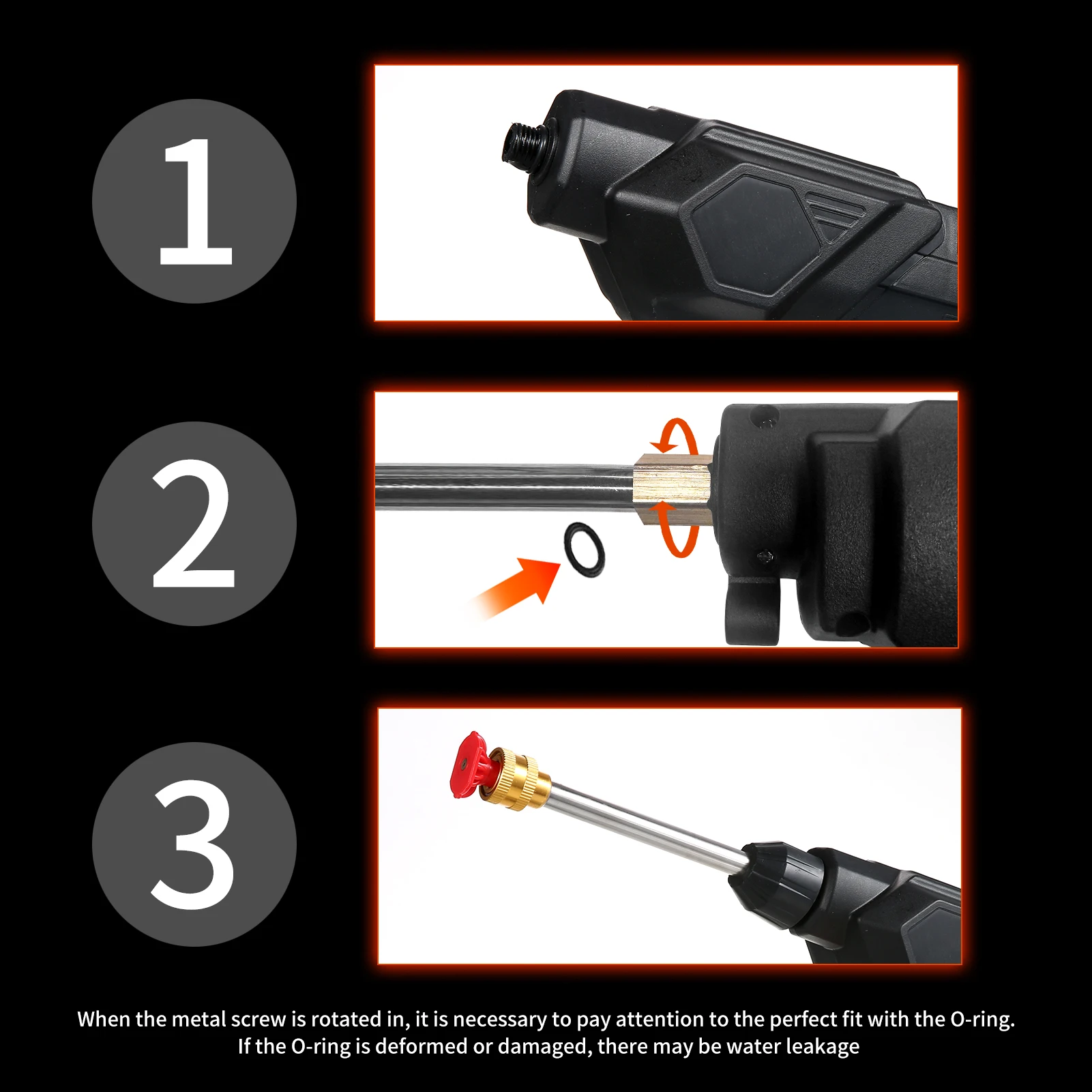 Pistola de agua de alta presión inalámbrica, 21V, 8000mAh, 300W, 60bar, herramienta de lavado de coche, máquina de pistola de agua recargable