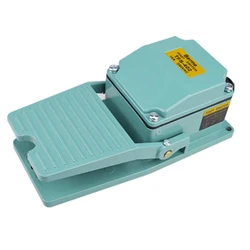 Highly safe Foot Pedal Switch TFS-402 Silver Contact 1NO 1NC Sping Reset Momentary With Aluminum Case 15A AC 250V