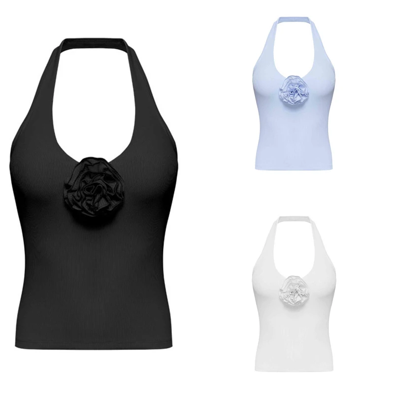 

Sexy Halter Latin Dance Vest Women Samba Rumba Latin Dance Tops Adults Performance Dancing Top Female Practice Wear SL13316