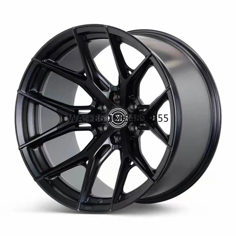 

Black Deep Concave Hollow Spoke Forged Wheels 18-24 Inch 5X112 6061-T6 Lightweight Performance Passenger Car Rims