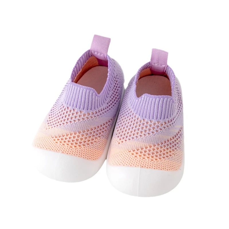 New gradient color simple personalized baby toddler shoes non-slip infant and toddler insulation baby shoes