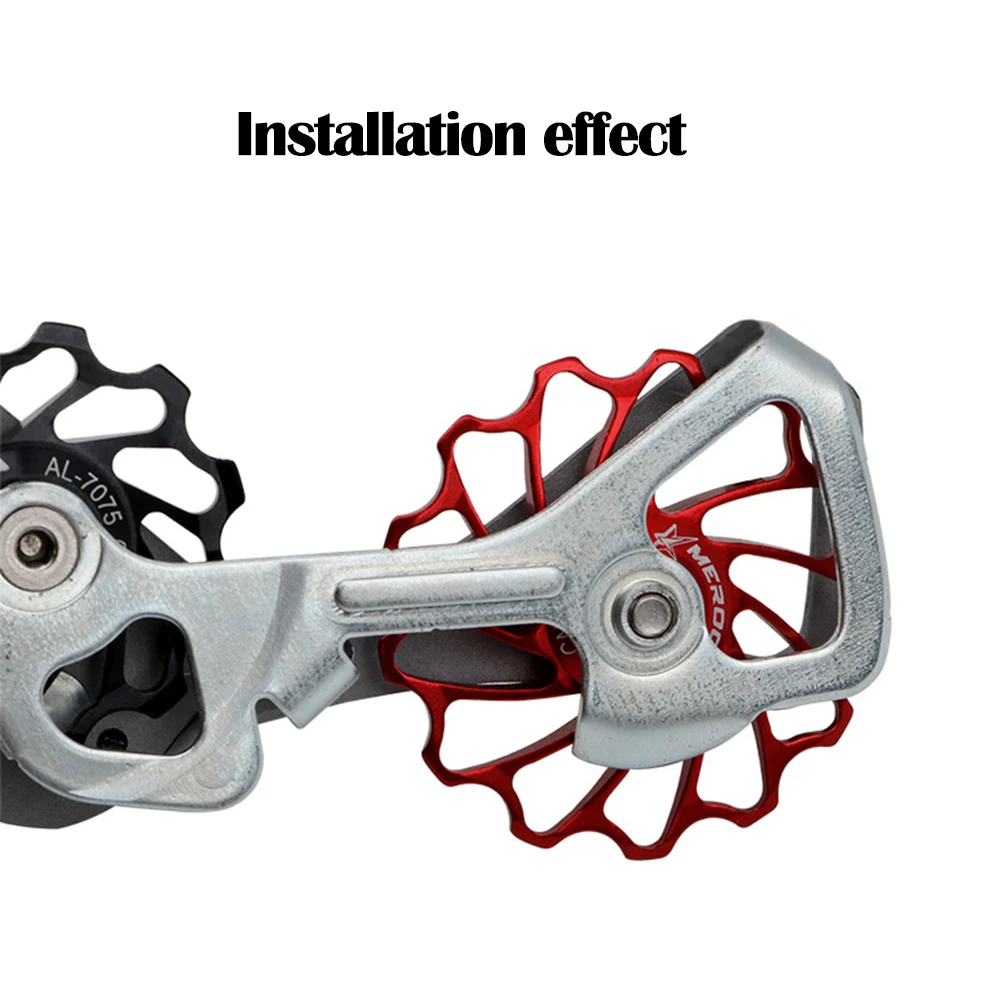 MEROCA 11T 13T Bicikli hátsó derailleur Szállítő csiga Agyagművesség Jelentőség Alumínium Lovász Kerék számára 8 9 10 11 sebesség MTB hegyi közúti Bicaj