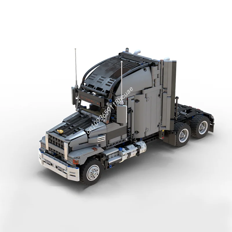 1456pcs MOC Mack Pinnacle Set Forward Technical Model Building Blocks Toy Assemble Christmas Gift DIY Education Brick Birthday