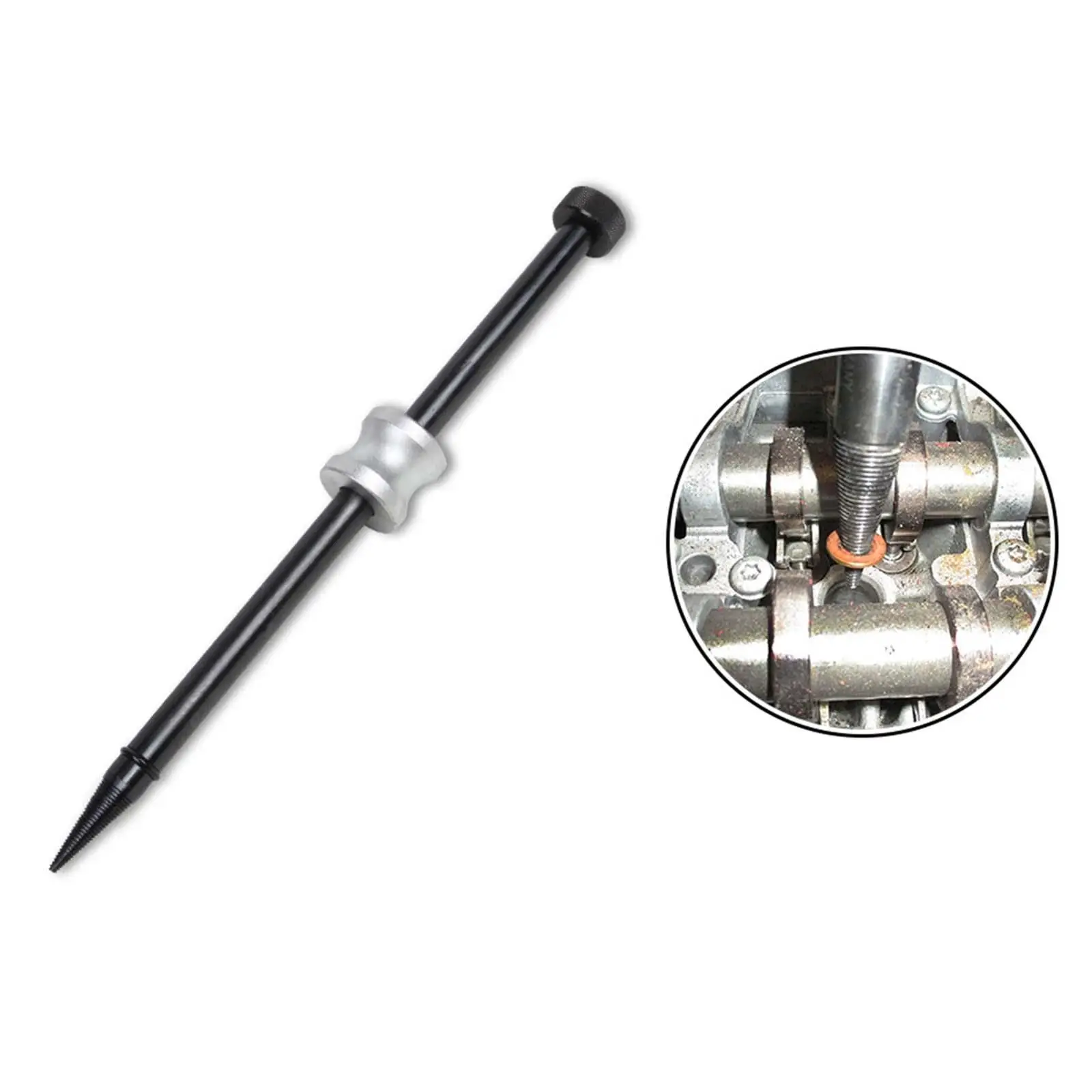 

Injectors Seal Ring Remover Injectors Seal Ring Puller Tool with Slide Hammer