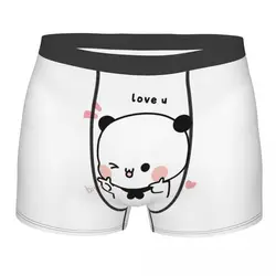 Finger Guns Love-calzoncillos bóxer para hombre, ropa interior transpirable de dibujos animados Bubu Dudu, pantalones cortos estampados de alta calidad, regalos de cumpleaños