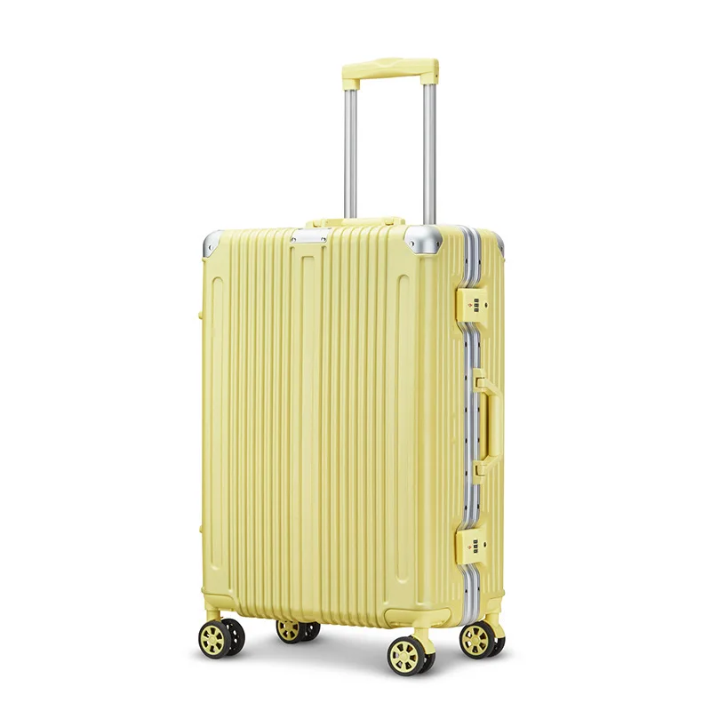

20-Inch aluminum frame suitcase can board 24-inch tie rod, large-capacity 28-inch suitcase universal wheel silent