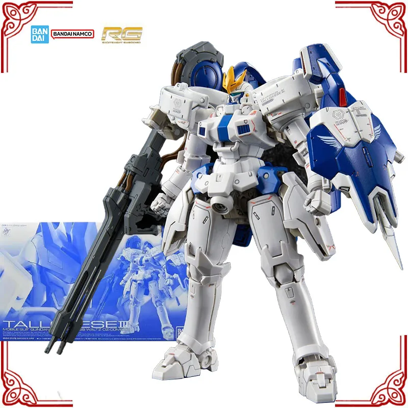 

В наличии, натуральная модель Bandai Gundam, комплект RGPB 1/144 Tallgeese 3, аниме, коллекция фигурок, сборная модель, игрушки для мальчиков, подарки