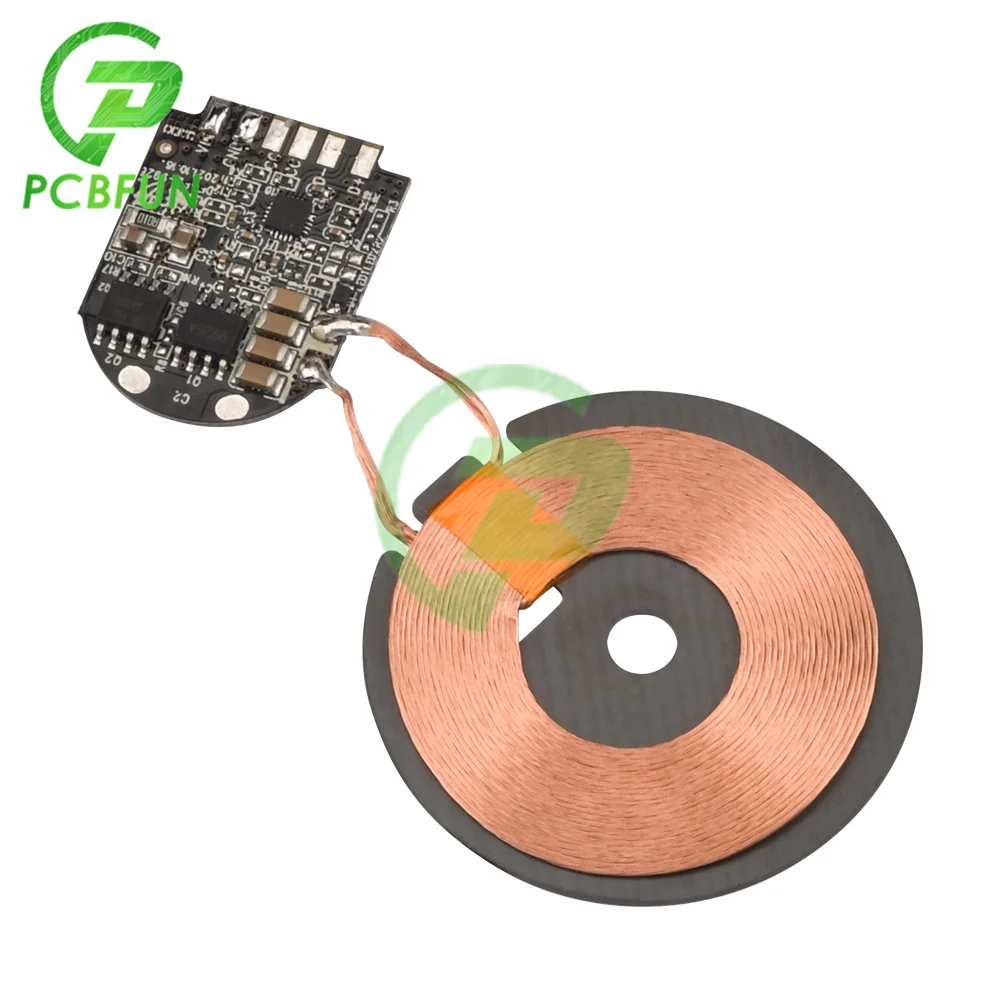 15W High Power Wireless Charger Module Transmitter PCBA Circuit Board with for Qi Coil Support PD Fast Charging