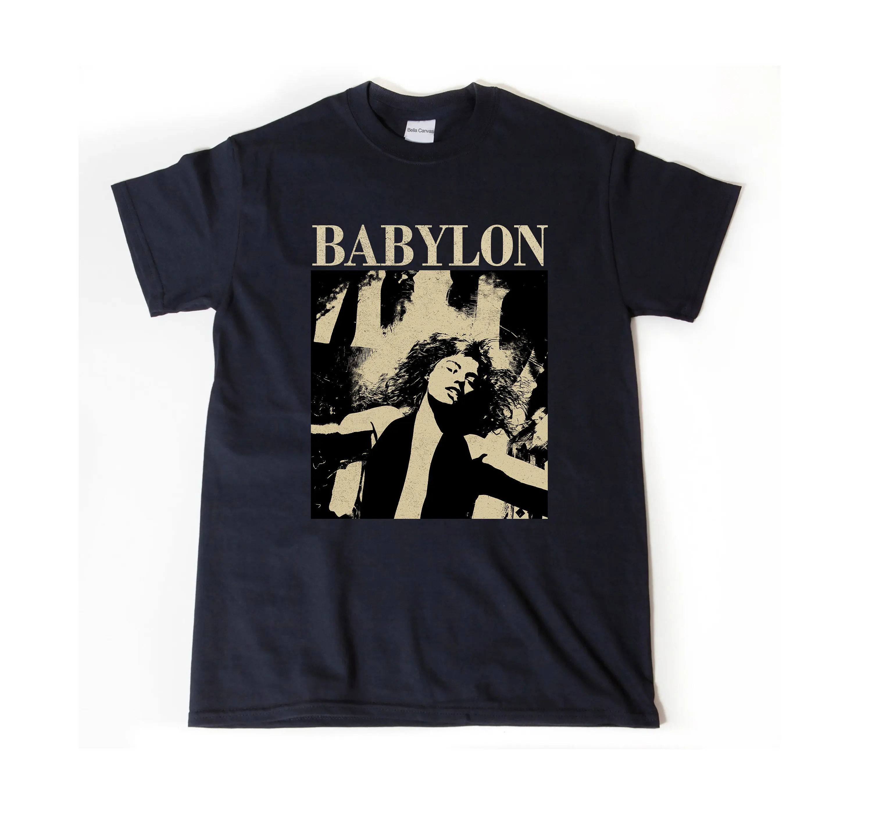 Babylon T Shirt Movie Vintage Midcentury Retro MinimalisT