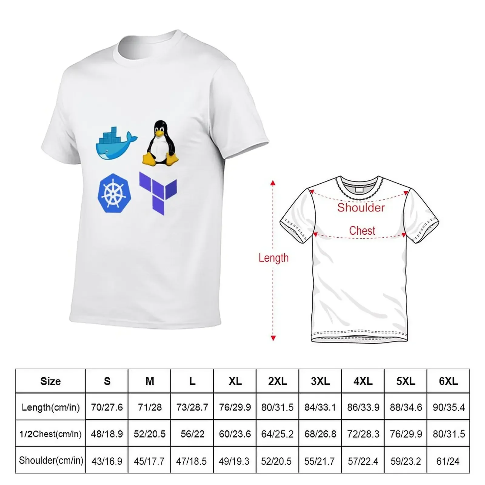 DevOps logo pack 3 T-Shirt custom t shirt heavyweights funny t shirts men