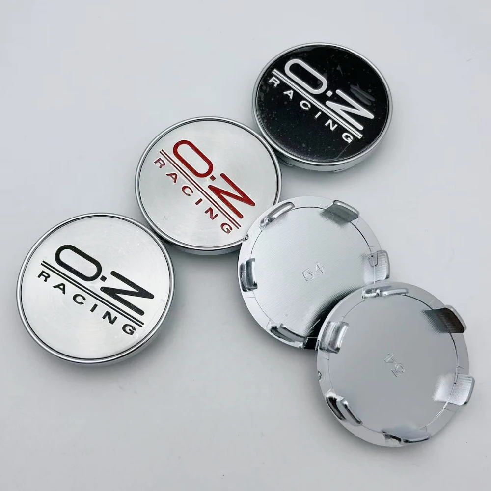 

4pcs OZ O.Z Racing Logo Badge Car Wheel Center Caps 54mm Wheel Centre Cover Auto Rims Dust Cover Hubcaps Car Styling Accessories
