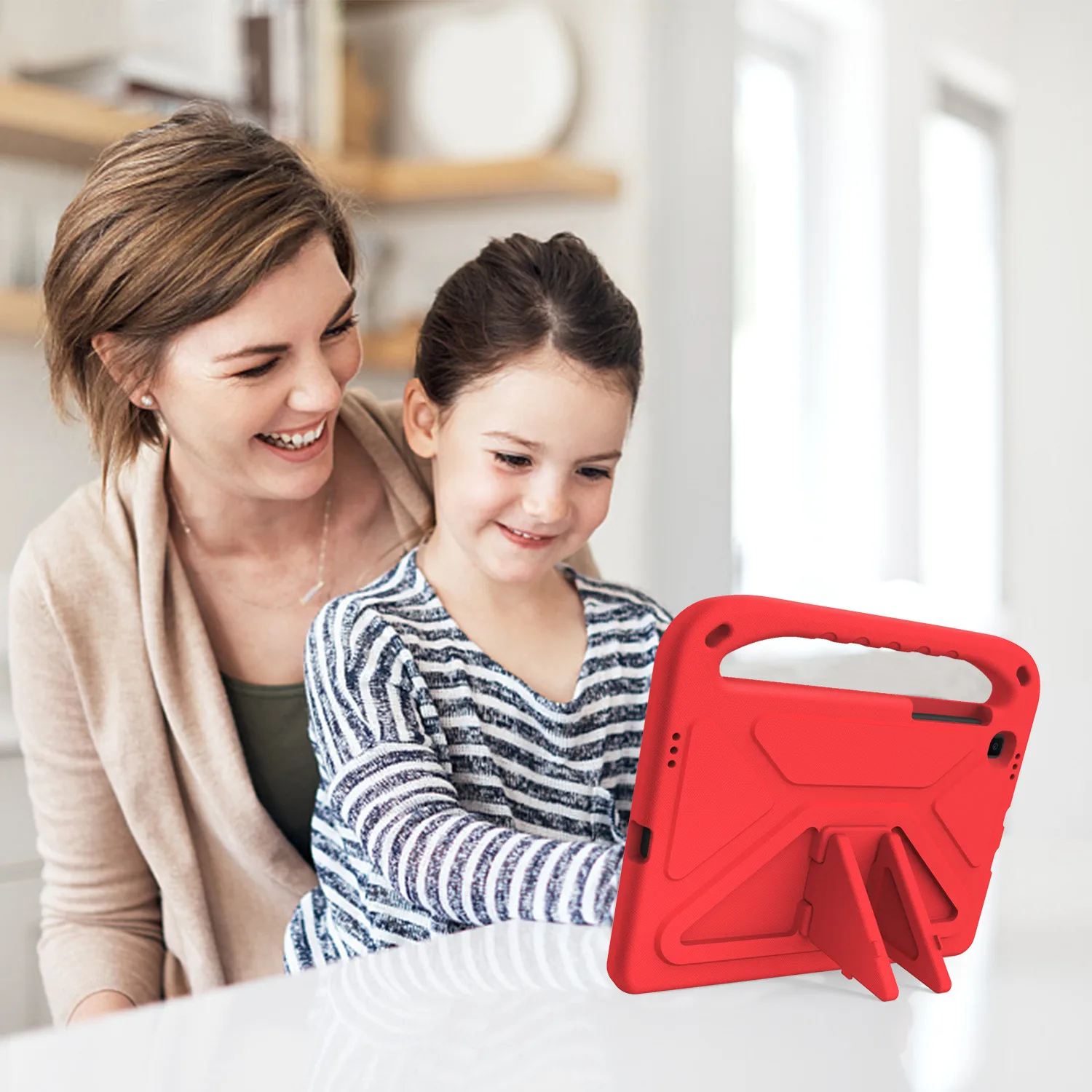 Kids Case For samsung Galaxy Tab S6 Lite P620 P625 P627 10.4 2024 P610 P615 Case Anti-Fall Shockproof Stand Hand-Hoder Case