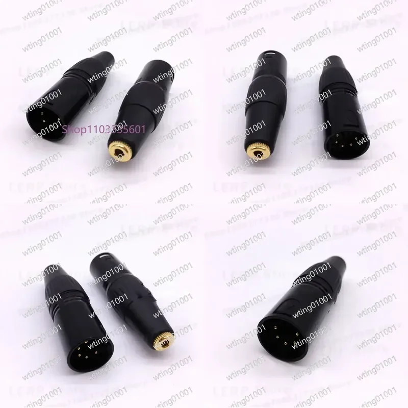 for Camera Audio Adapter 5 Pin XLR Male Plug to 3.5mm Jack Socket Cable Converter for Headset Monitor Extension Cord