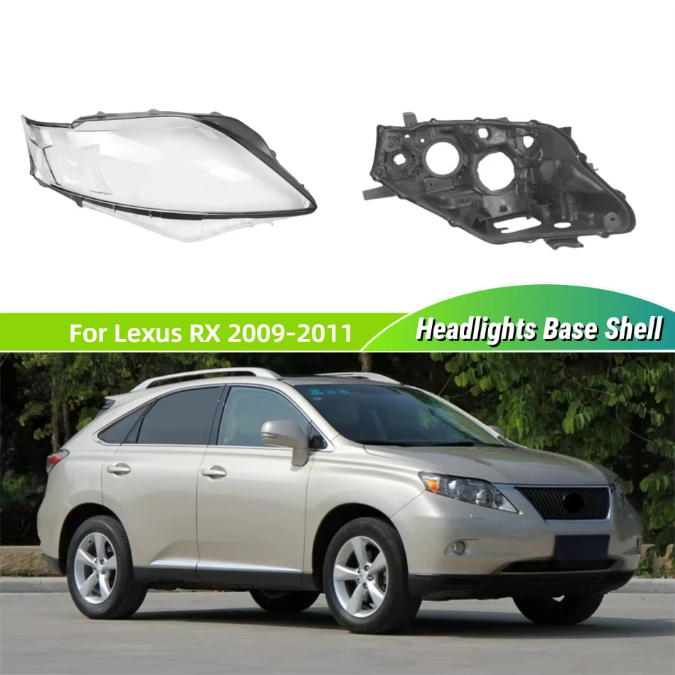 For Lexus RX RX270 RX350 RX450 2009 2010 2011 Articles Cars Base Head Lamp Shell Front Lamp Holder Lampshades Lamp Shell