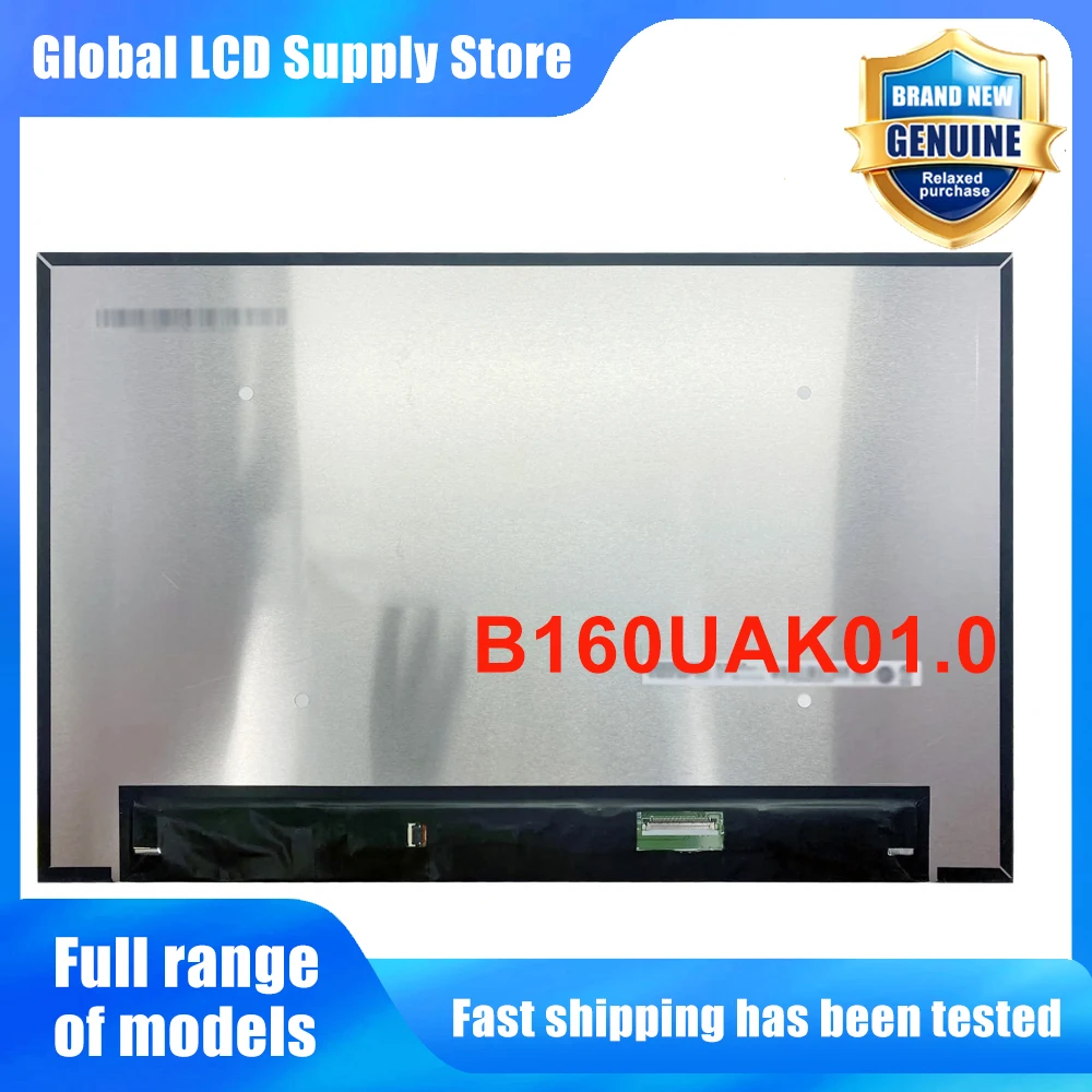 B160UAK01.0 16.0 inch Laptop Lcd Screen Wuxga 10 Ips Panel Touchscreen Wled Backlit for Notebook Repair Replacement Assembly