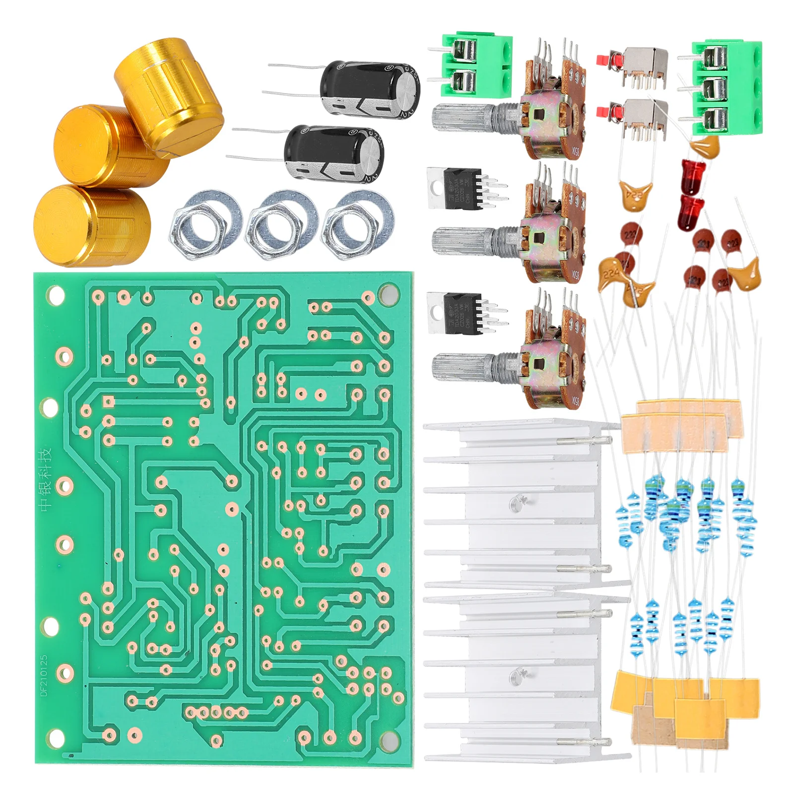 

1 set 1 Set Audio Stereo Amplifier Amp Board Dual Channel Power Module For Diy Sound System Amplifier Board Kit
