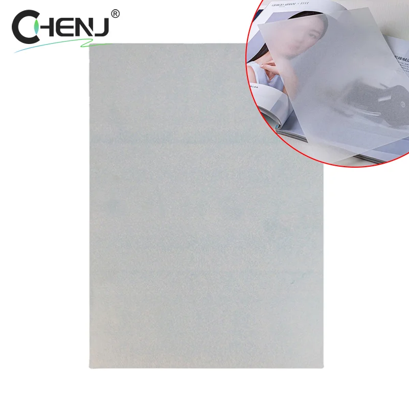 5Pcs Heat Shrink Plastic Sheets Fun Thermal Heat Shrink Film Translucent Sheets Blank Shrink Art Film Paper For DIY 20x29CM