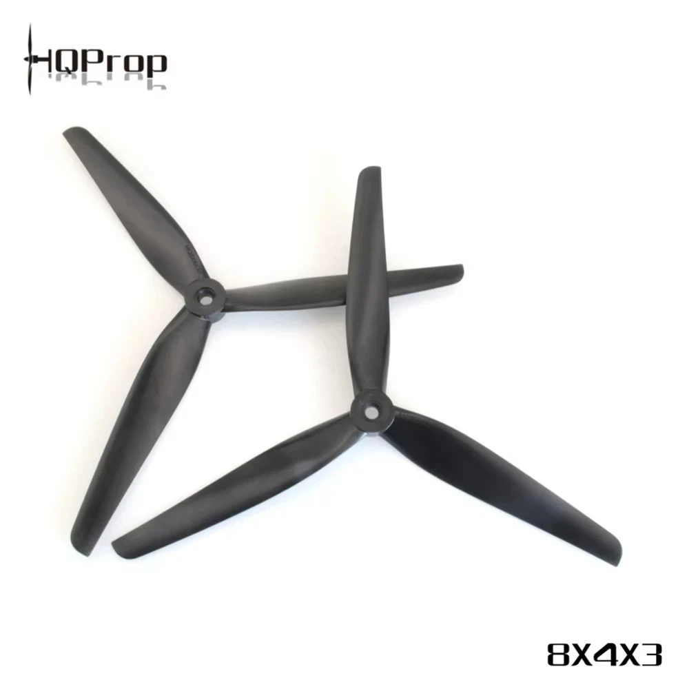 2pair HQprop 8X4X3 8040 8X4.3X3 8043 8X4.5X3 8045 8X6X3 8060 Prop Fiber Reinforced Nylon8inch Propeller CW CCW for FPV Drone
