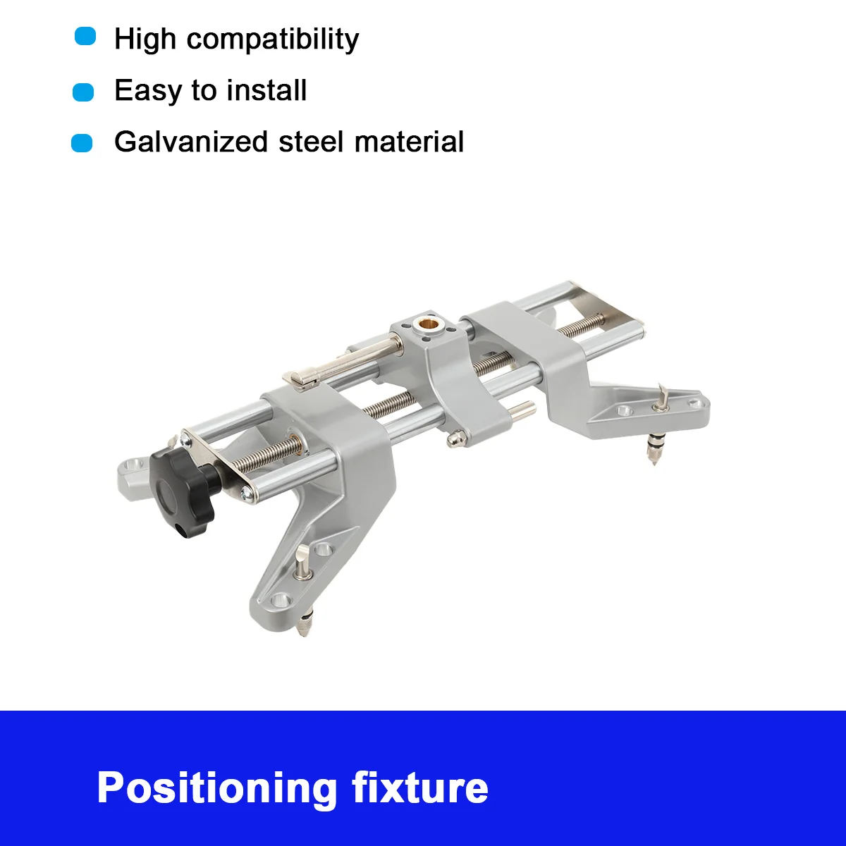 

Wheel Clamp for Wheel Alignment System Fit 11-25 Inches Rims Wheel Alignment Tool Optional Adapter Plate for Camber Caster Gauge