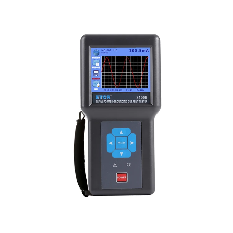 ETCR8100B clamp meter Electronic AC DC Voltage AC Current Resistance Diode Tong Tester AC 0.00mA - 100A