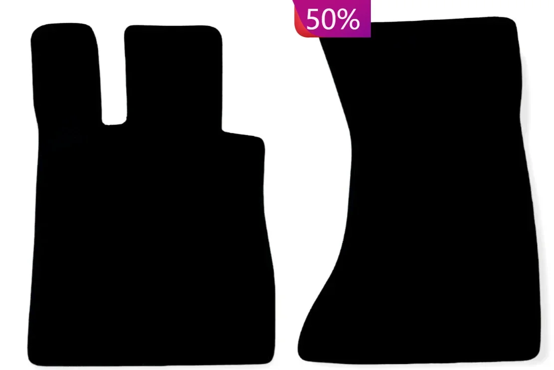 

Custom Velour Car Floor Mats For Mercedes S Class W220 1998 to 2005 Auto Liners Waterproof 2Pc Front