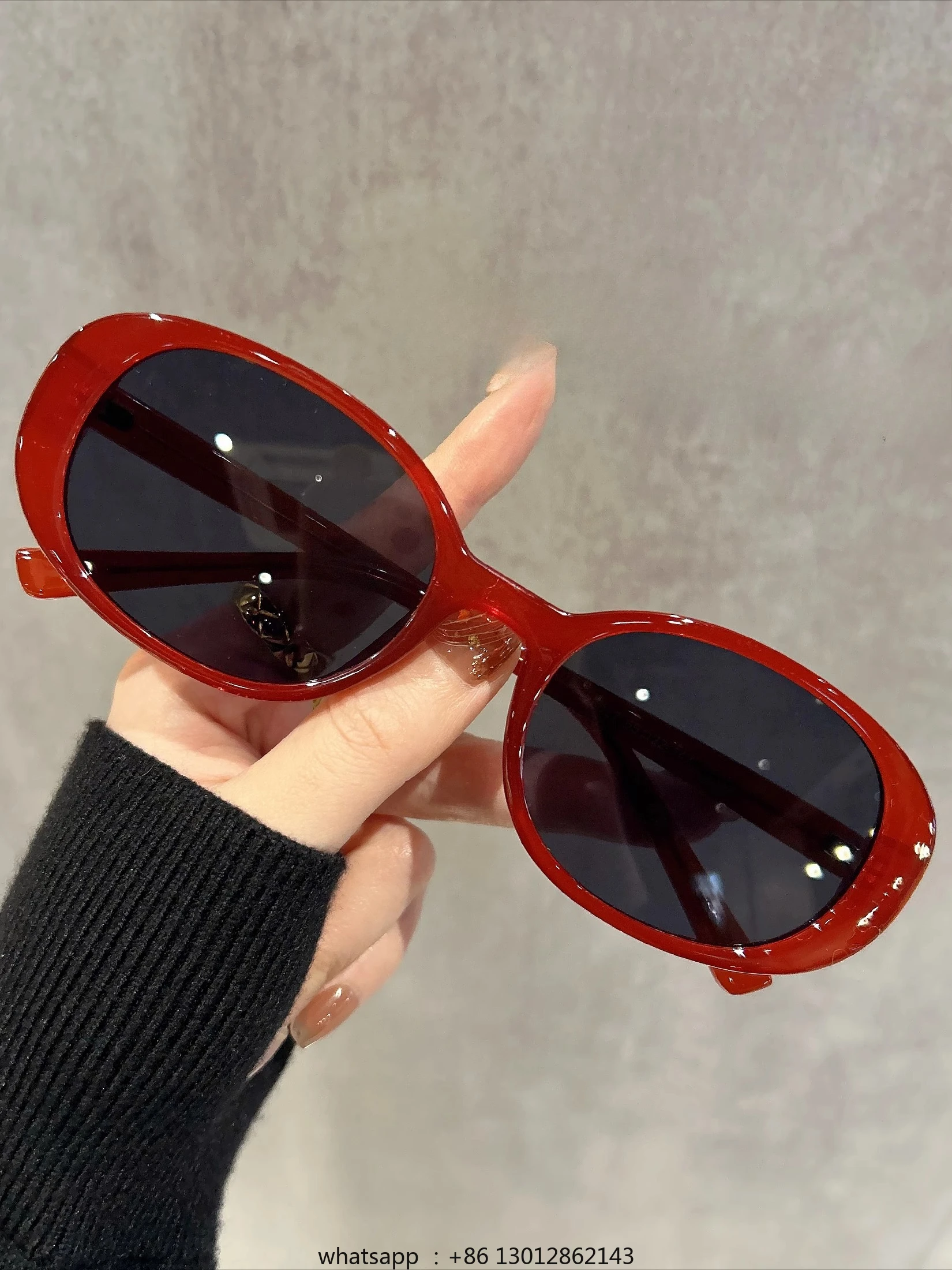 

Женские модели солнцезащитных очков с защитой от ультрафиолета, большая оправа для показа лица