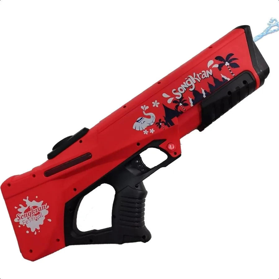 

Water Guns for 8+ Automatic Suction er Soaker Manual Automatic Dual Mode er Jet Power Summer Beach Pool Outdoor Game Toys Red