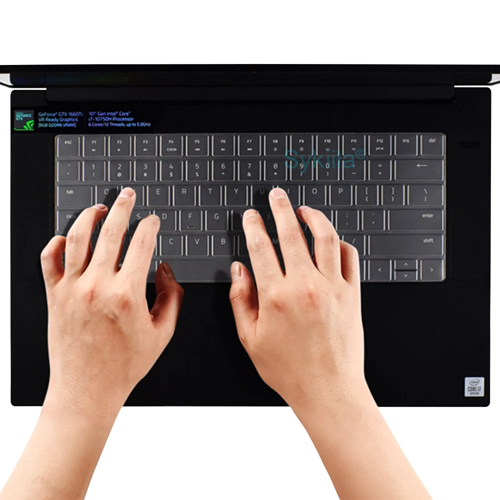 غطاء لوحة المفاتيح لـ Razer Blade 15 16 17 18 Pro Stealth Book 13 14 2024 2023 2022 2021 2020 RZ09 حافظة حماية من السيليكون