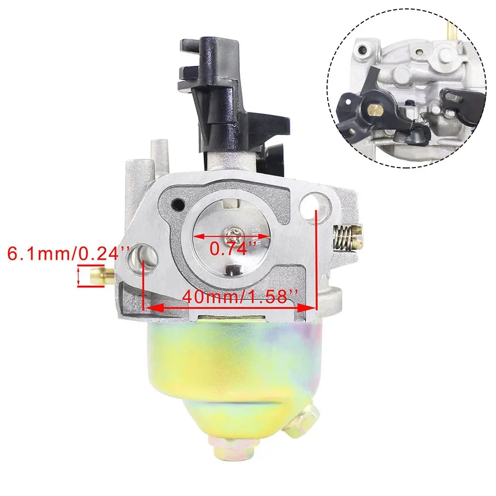 Carburetor Designed for For champion For SP-GG350 3500 Watt 4000 Watt Generators with 168FA 168FB 170F Engine Compatibility