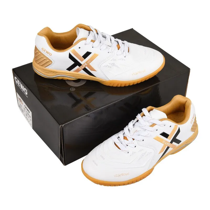 Oryginalne sportowe trampki sportowe Ping Pong GEWO X05 buty do tenisa stołowego dla mężczyzn