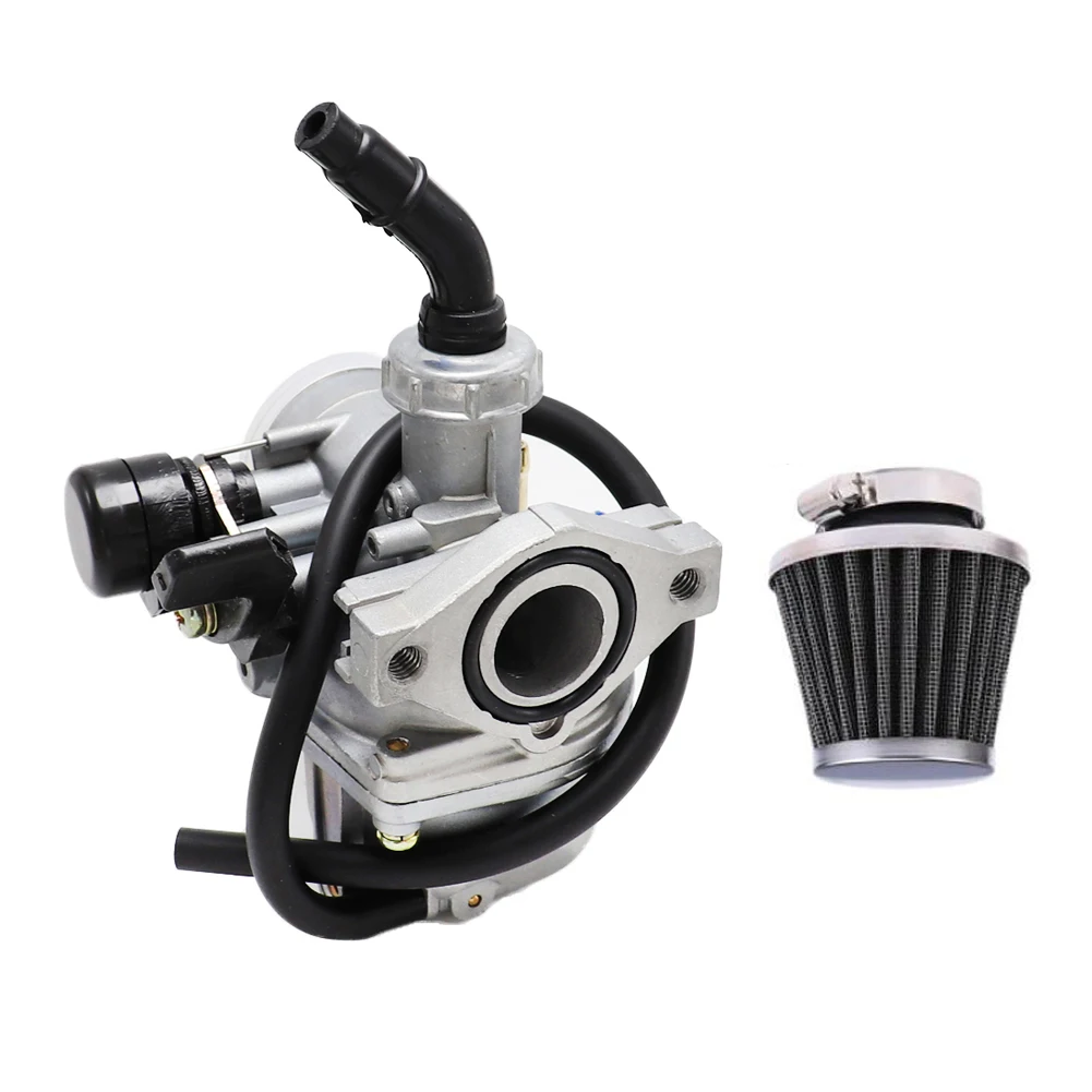 

Motorcycle Carburetor PZ19 19mm Carb with Air Filter Carburetor for 50 70 90 110 125cc ATV Quad 4 Wheeler Dirt Bike Motorbike