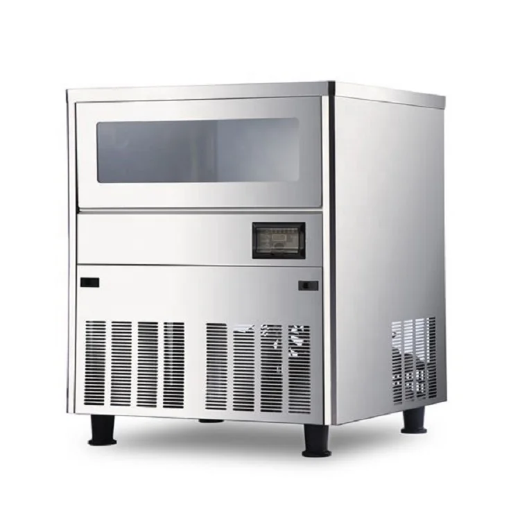 ماكينة صنع الثلج المخصصة للسنوكر 100 كجم ماكينة صنع الثلج على شكل هلال للاستخدام التجاري #1