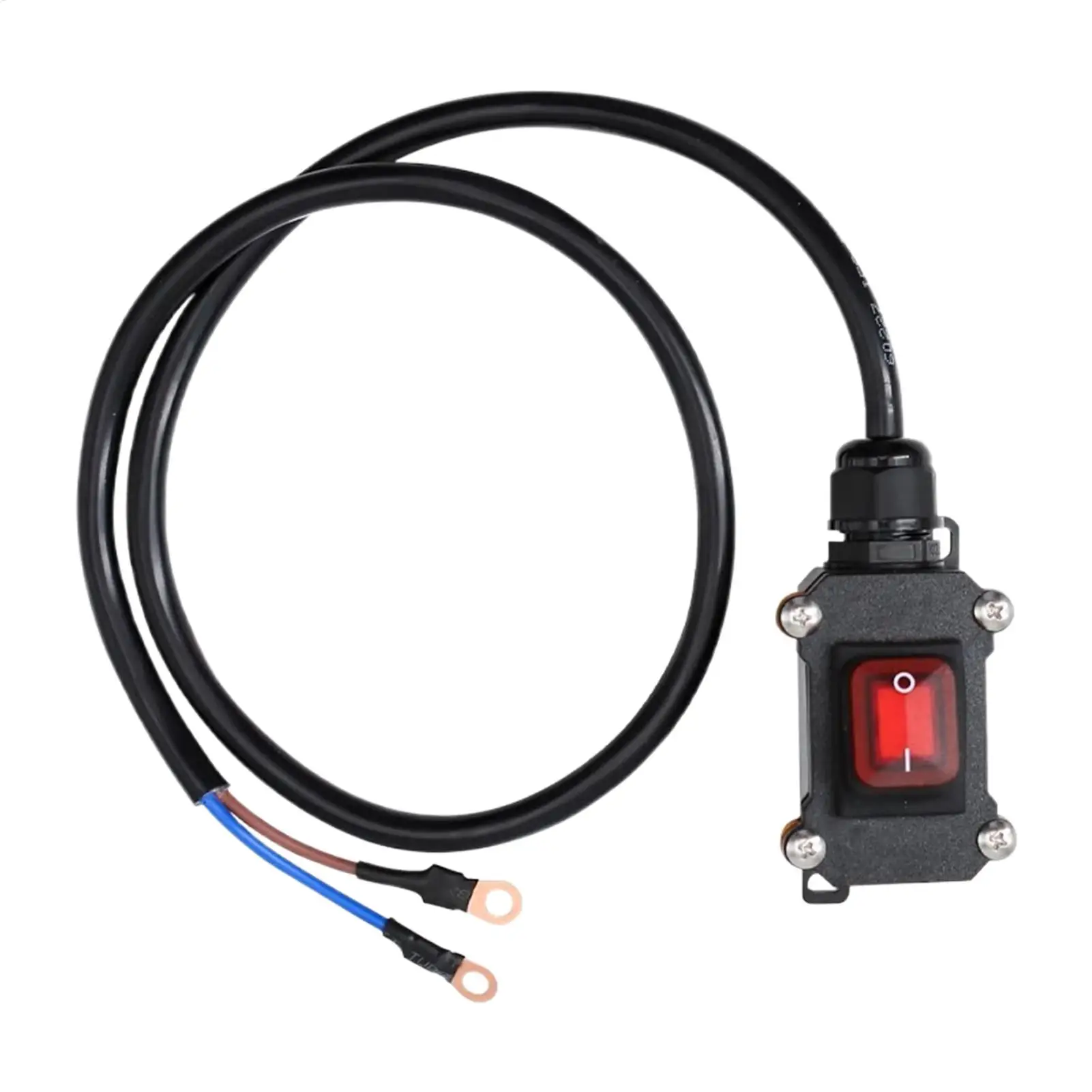 30/50/100CM Hochleistungs-Motorrad-Batterietrennschalter, wasserdicht, für Marineboote