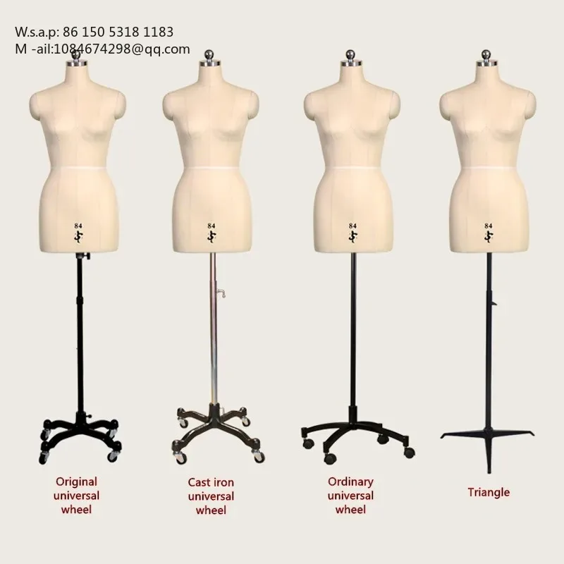 Wholesale Female Size Model Dress Form Foam Adjustable Dressmakers Pin Tailor Mannequin For Tailoring