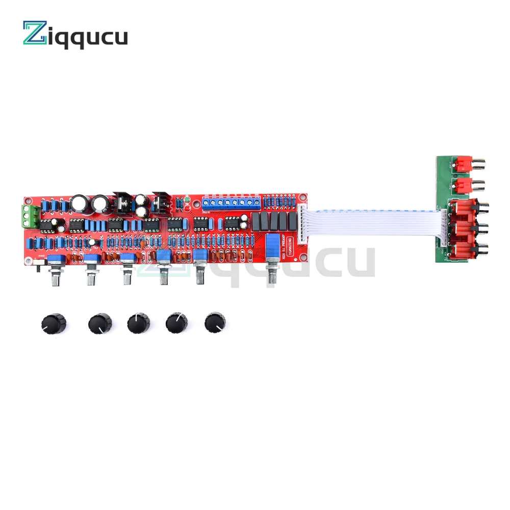 NE5532 przedwzmacniacz płyty subwoofera HiFi 5.1 Tone przedwzmacniacz regulacja głośności NE5532 HIFI 5.1 tablica dźwiękowa AC 0-15V