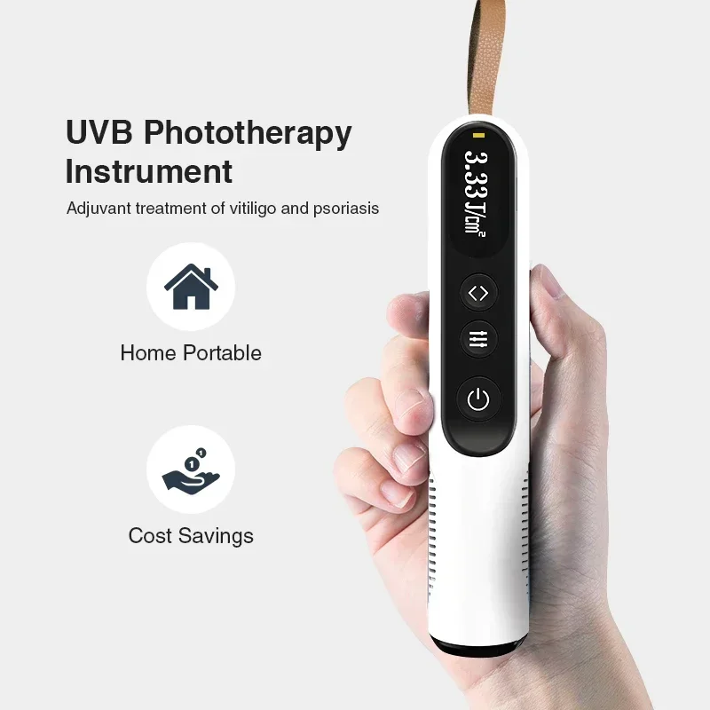 308 Phototherapy Device for Vitiligo Home UVB Ultraviolet Excimer Psoriasis 311nm Laser Narrow Spectrum Therapy Lamp