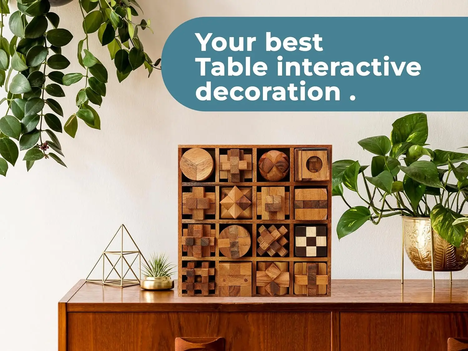 สมอง Teaser เกมสําหรับผู้ใหญ่ Cube ปริศนา Mind Teasers ของเล่นที่ท้าทายเกมสมองของเล่นตกแต่งตารางสํานักงานสําหรับผู้ใหญ่และเด็ก