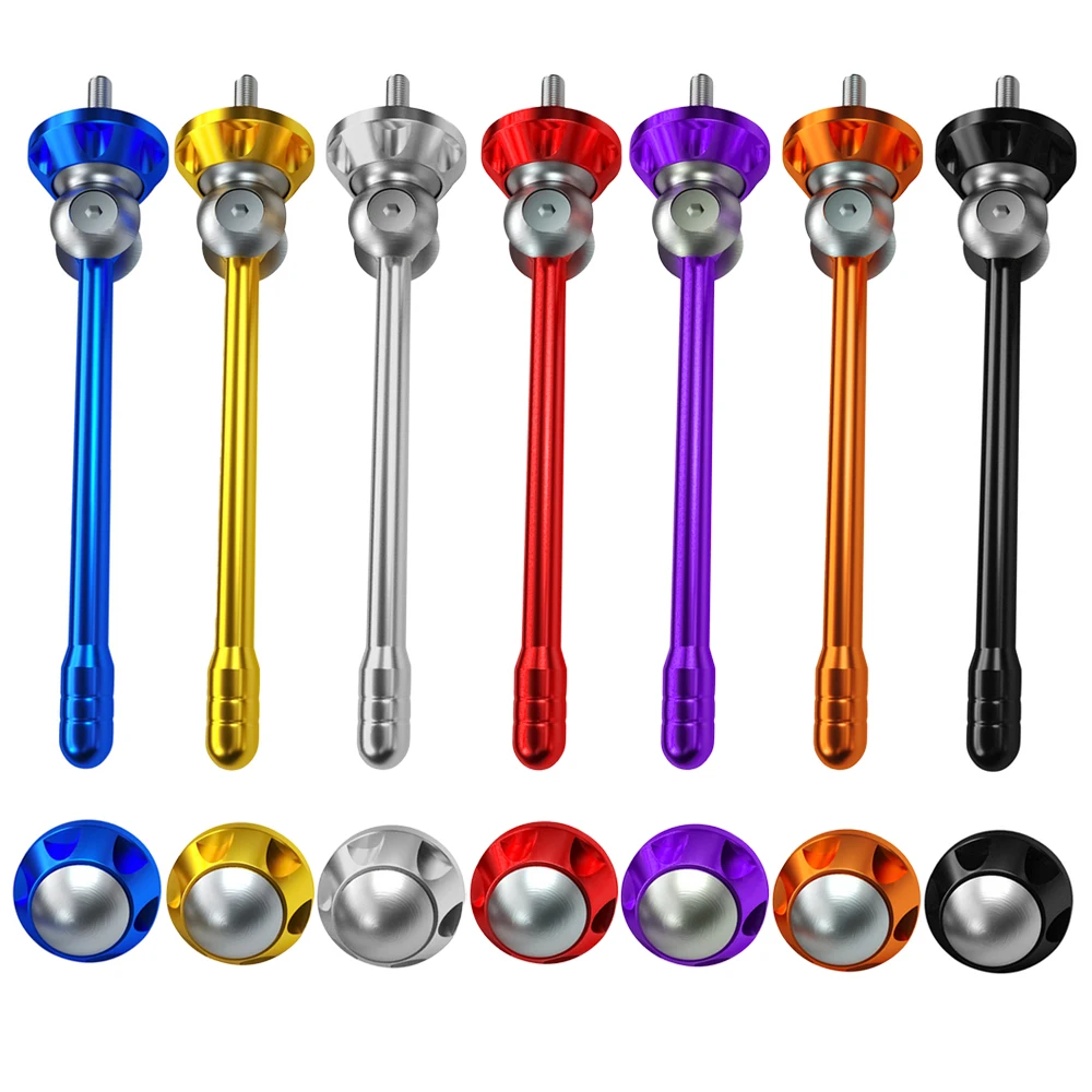 

M6 Screws Bolts Decorate antenna For Adjustable License Number Plate Frame Holder Bracket Universal Motorcycle Accessories