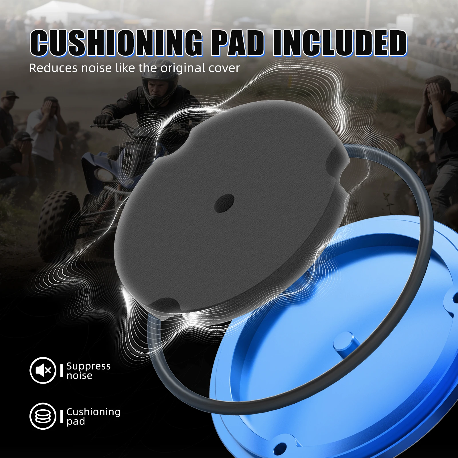 NICECNC Clutch Cover Insert & Water Pump Cover Protection For Yamaha Banshee 350 1987-2006 ATV Accessories 6061-T6 Aluminum