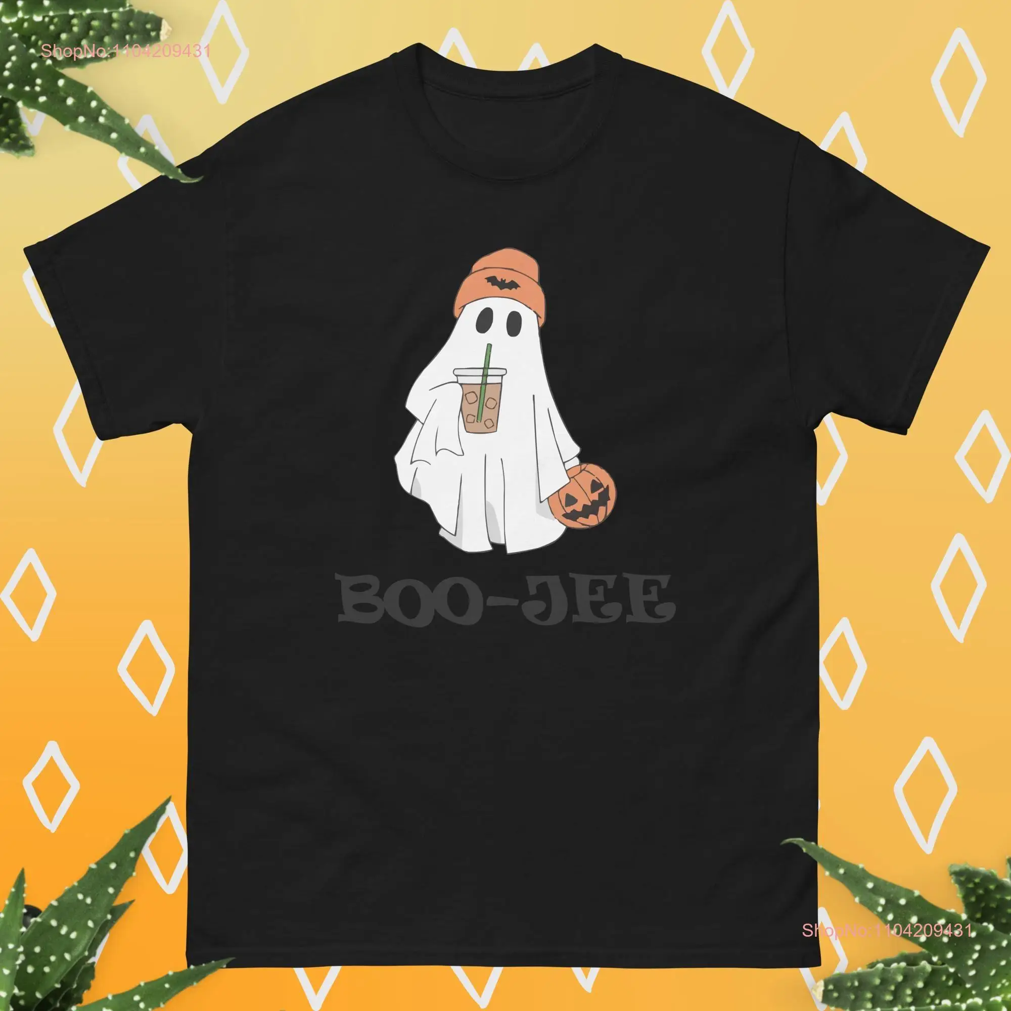 Spooky Season Cute Ghost Halloween Costume Boujee Boo Jee T Shirt long or short sleeves