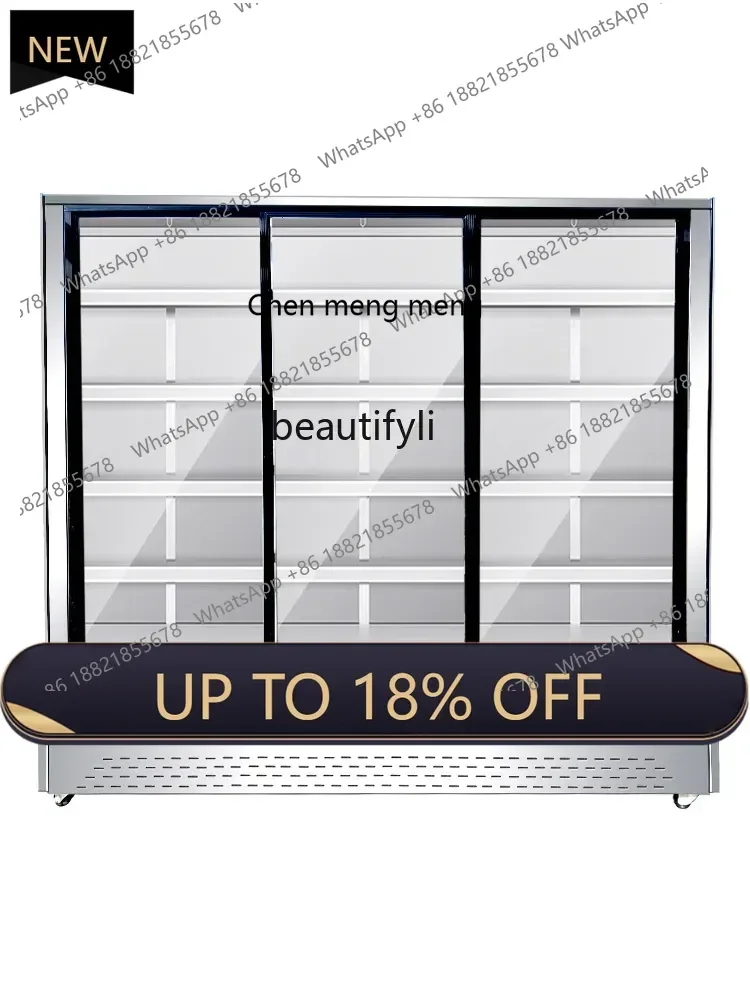 

Z189 YC56 Direct cooling, display cabinet, commercial refrigerator, barbecue fruit glass display cabinet