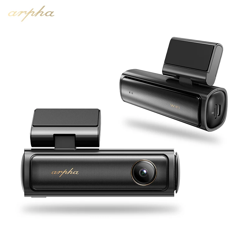 Arpha B25 ADAS Smart Dash Cam 5K with GPS 5G Wifi Bluetooth Dasch Cam Car Video Recorder Dual Camera Car Camera Front and Rear