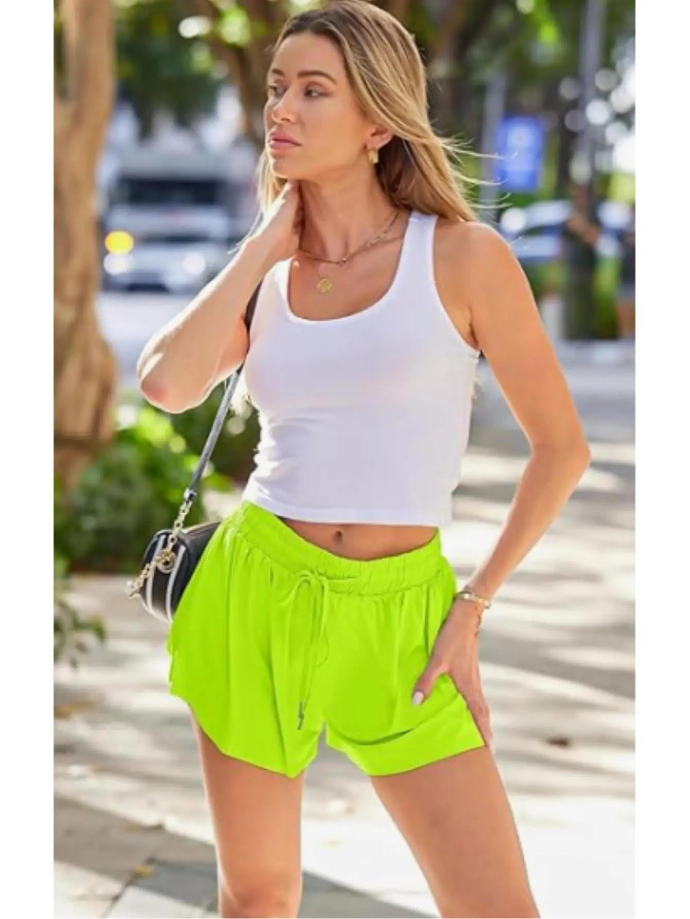 

Легкие спортивные шорты для женщин: для зала, йоги, тренировок, бега, велоспорта. Спандекс. Стиль «бабочка». Теннисная юбка. Милая летняя одежда.