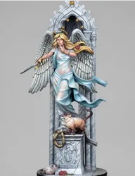 1/24 Scale Resin Model Figure Kits Angel Myriam Fantasy Hobby Miniature Sculpture Unassembled and Unpainted DIY Toy