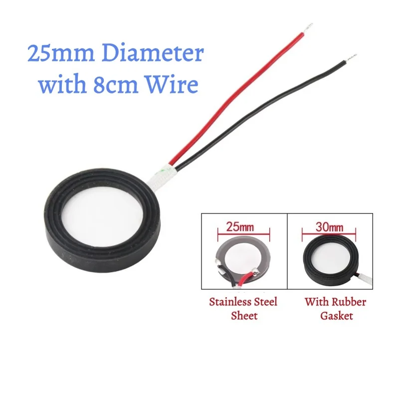 2pcs 10/13.8/16/20/25MM Fogger Mist Maker Ultrasonic Atomization Film Plate Ceramic Disc Ring Sheet Atomizer Humidifier Accessor
