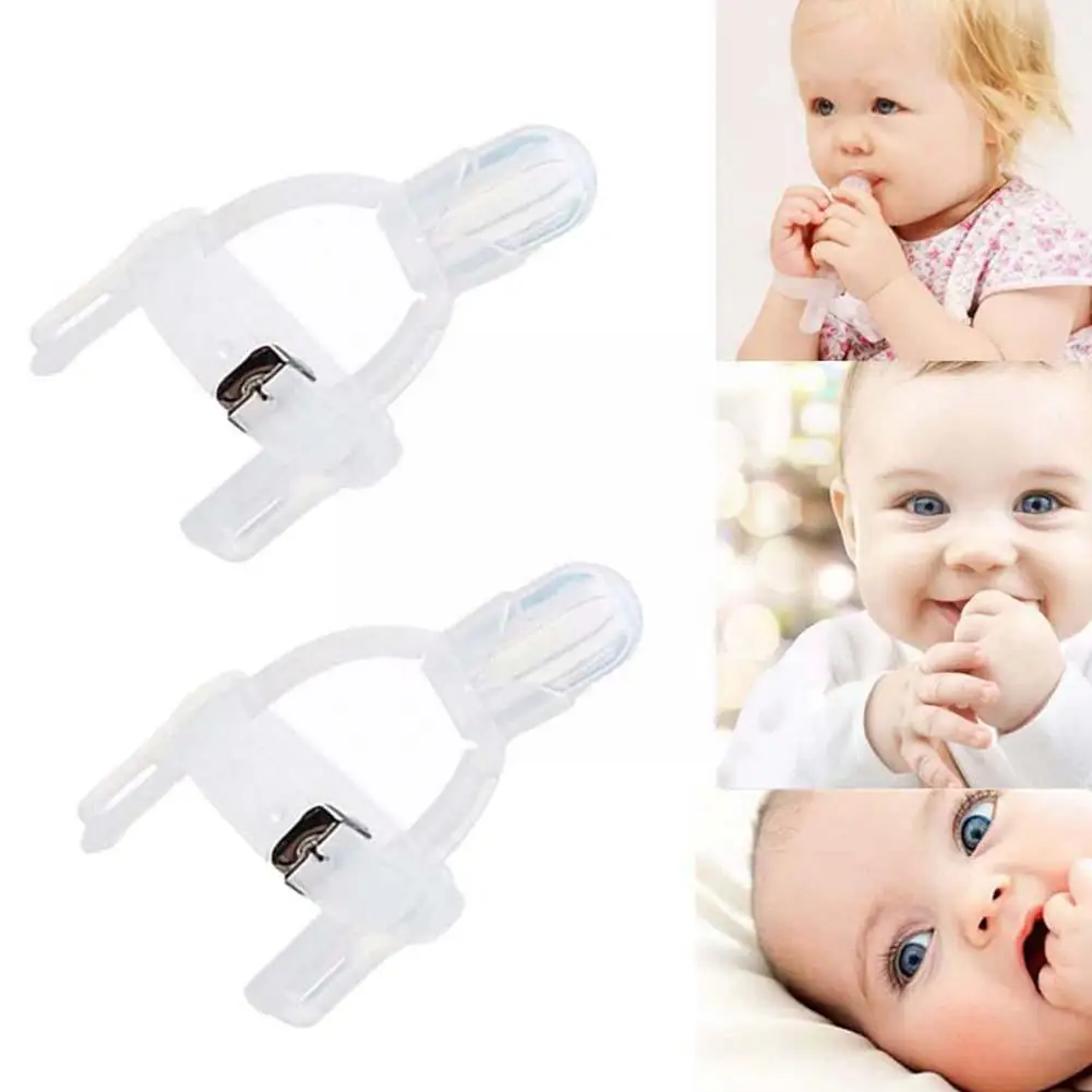 Nontoxic Silicone Baby Kids Child Finger Food Grade Adjustable Guard Band Stop Children Orthosis Hand Eat Wrist Sucking