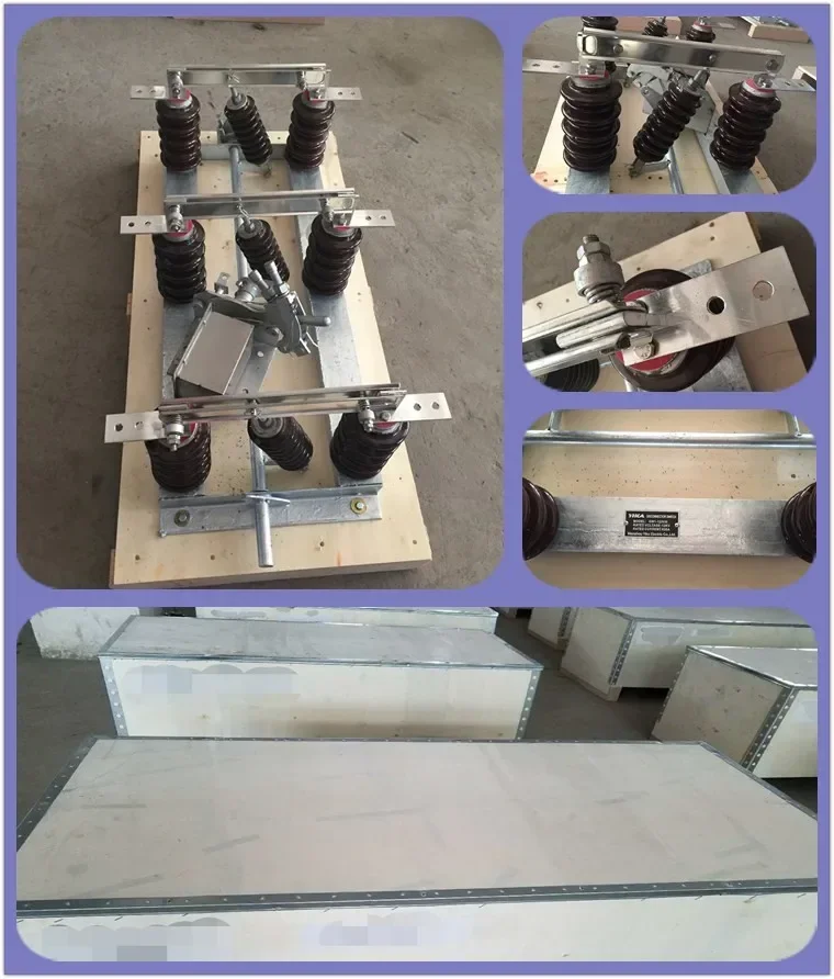 

Wenzhou Yika IEC 12KV Outdoor Disconnect Switch Three Phases Isolating Switch