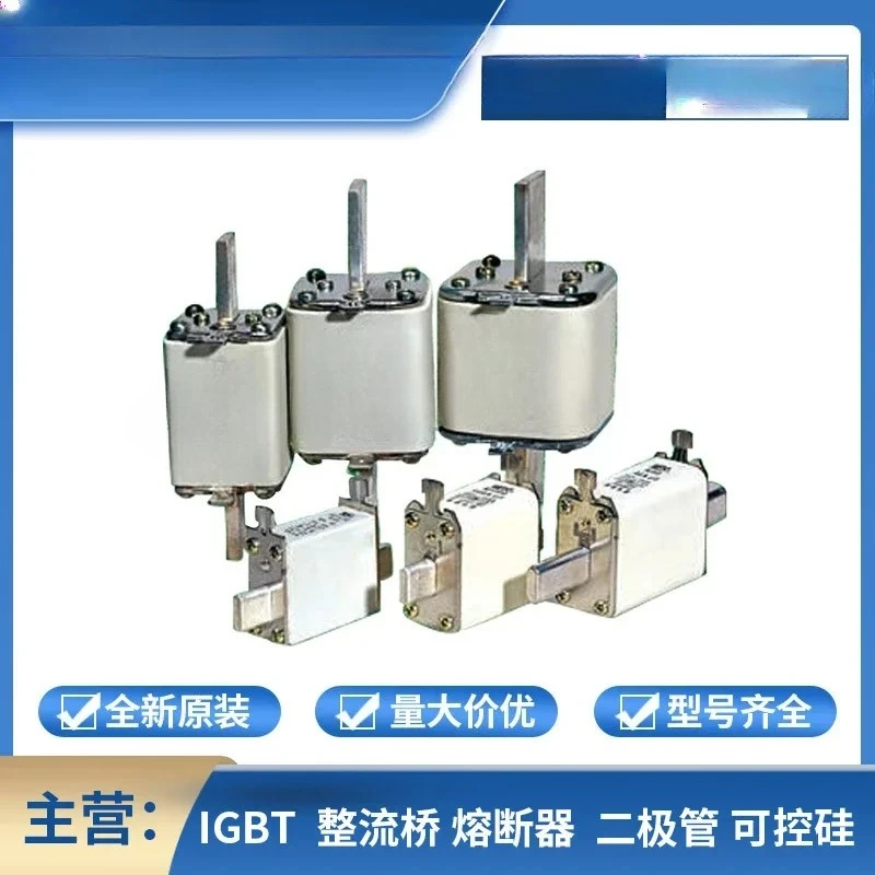 NGT1-NGT3 (RS6-1/3) Square Fast Fuse 400-1000V Model Complete