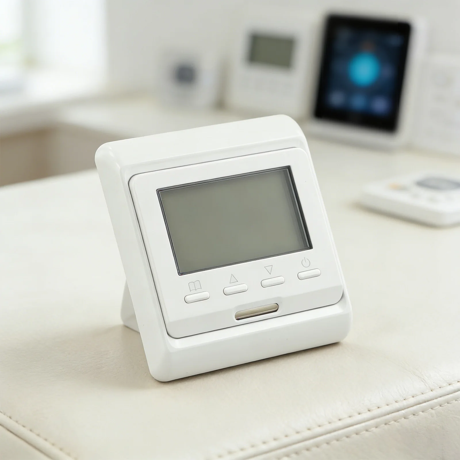For Underfloor Heating System Thermostat with LCD Display Energy Efficient Design and Reliable Temperature Regulation