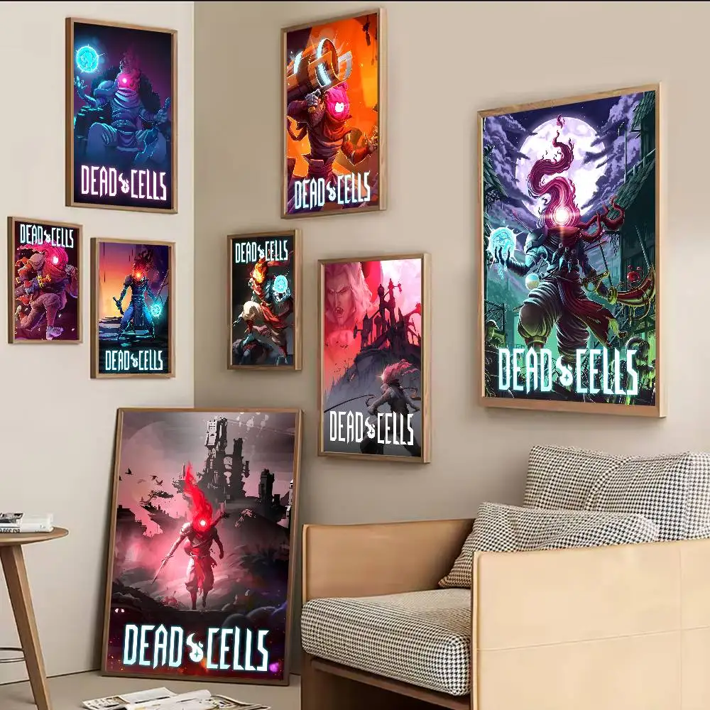 Dead Cells Classic Vintage Posters Vintage Room Home Bar Cafe Decor Nordic Home Decor